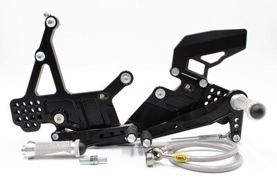 Rear Set Kawasaki Ninja 400 2018 - 2024 FULL RACE VERSION