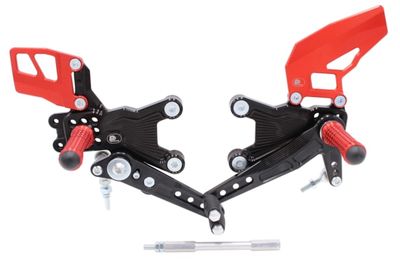 Fully adjustable Rear Set Aprilia RSV4 / Tuono 1100 2017-2025