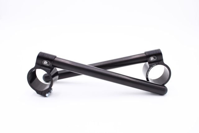Clip On handlebars Ø 43 mm, black, type Sport