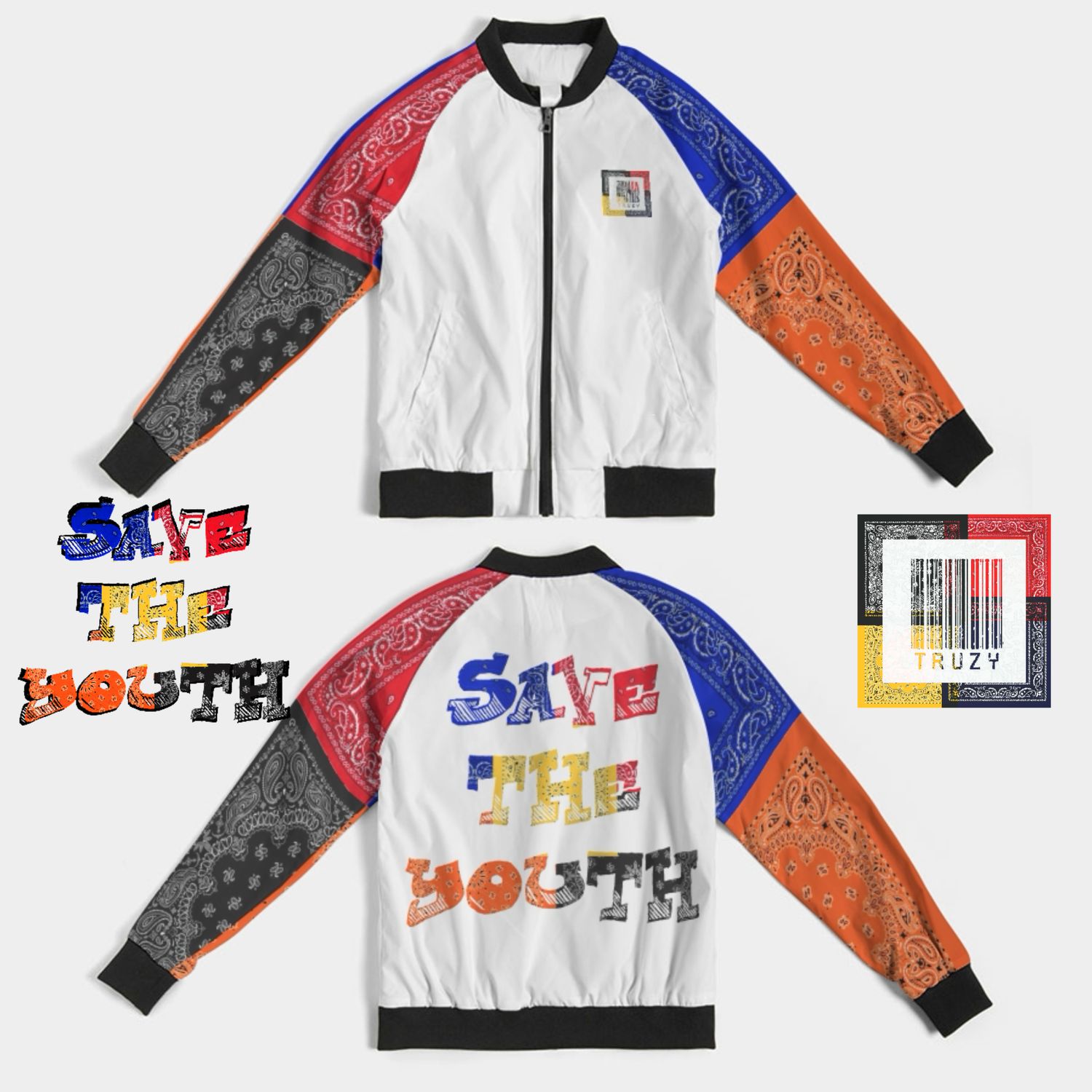 Save The Youth Initiative Bomber Jacket