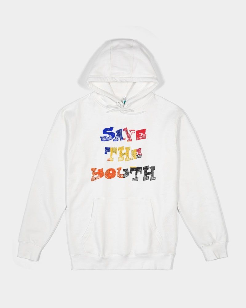 White Save The Youth Initiative Hoodie
