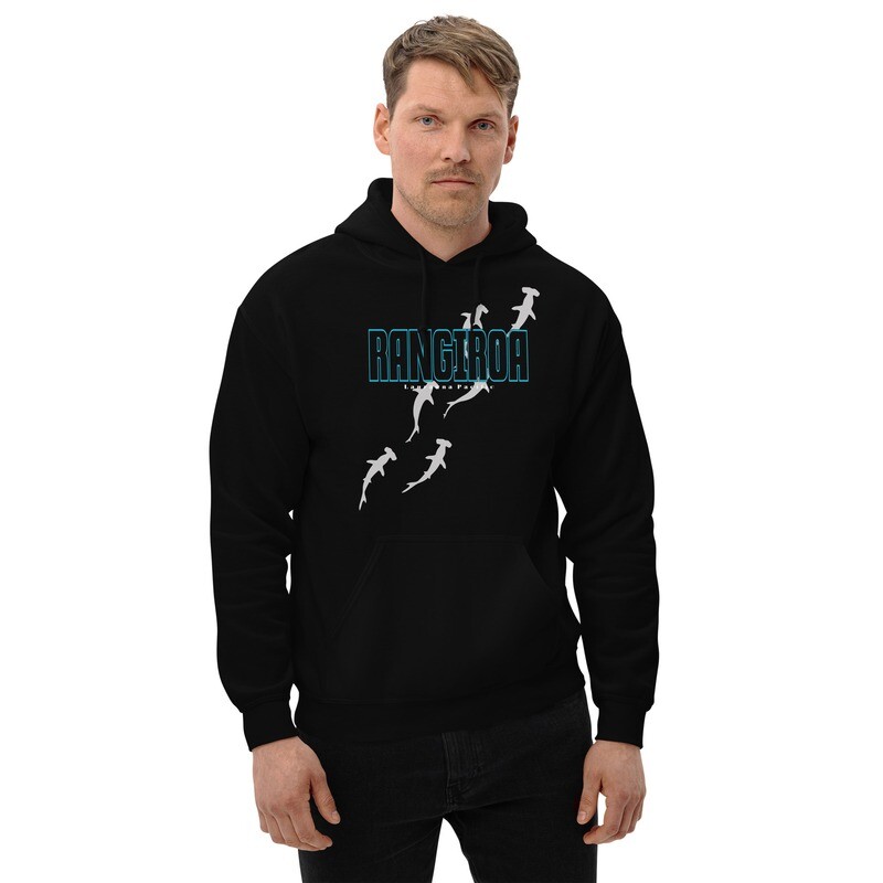 Rangiroa Hammerhead Shark Scuba Diving Unisex Hoodie