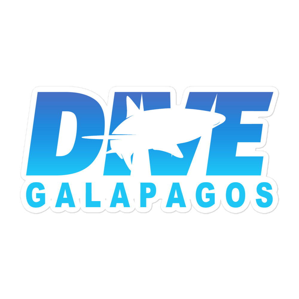 Shark Scuba Diving in the Galapagos Islands Sticker