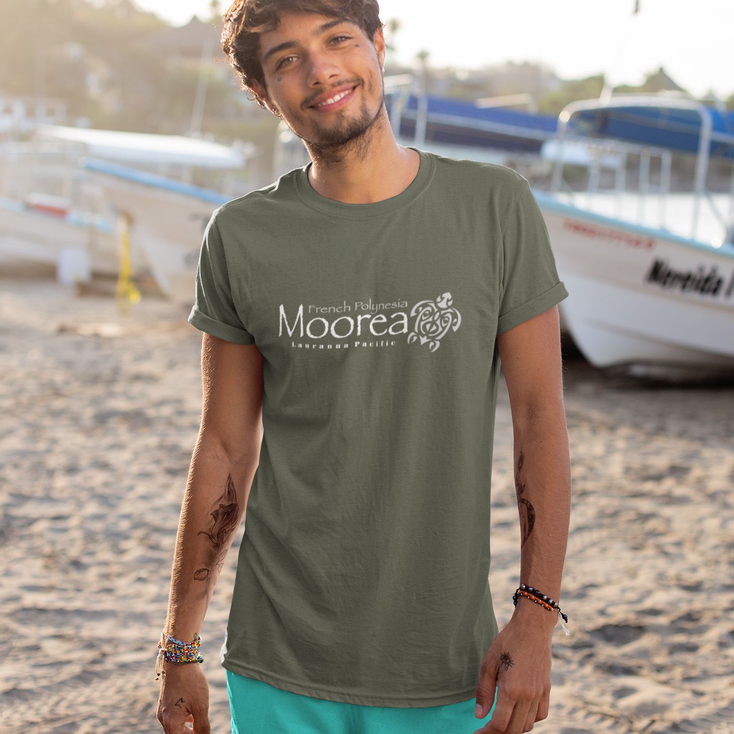 T-Shirt - Moorea Turtle