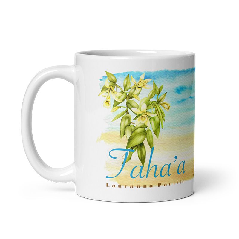 Taha'a Beach Vanilla Coffee Mug