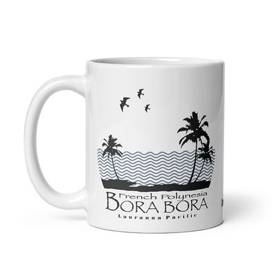 Bora Bora Palms Coffee Mug