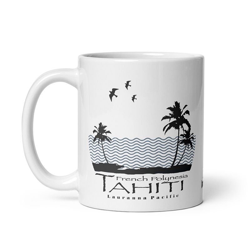 Tahiti Palms Coffee Mug