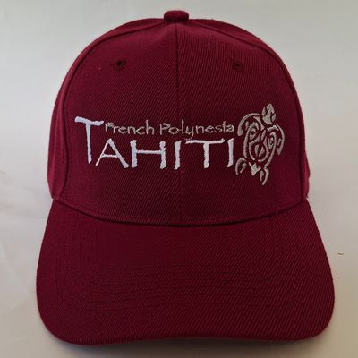Tahiti Turtle Embroidered Baseball Cap Tahiti Turtle Embroidered Baseball Cap