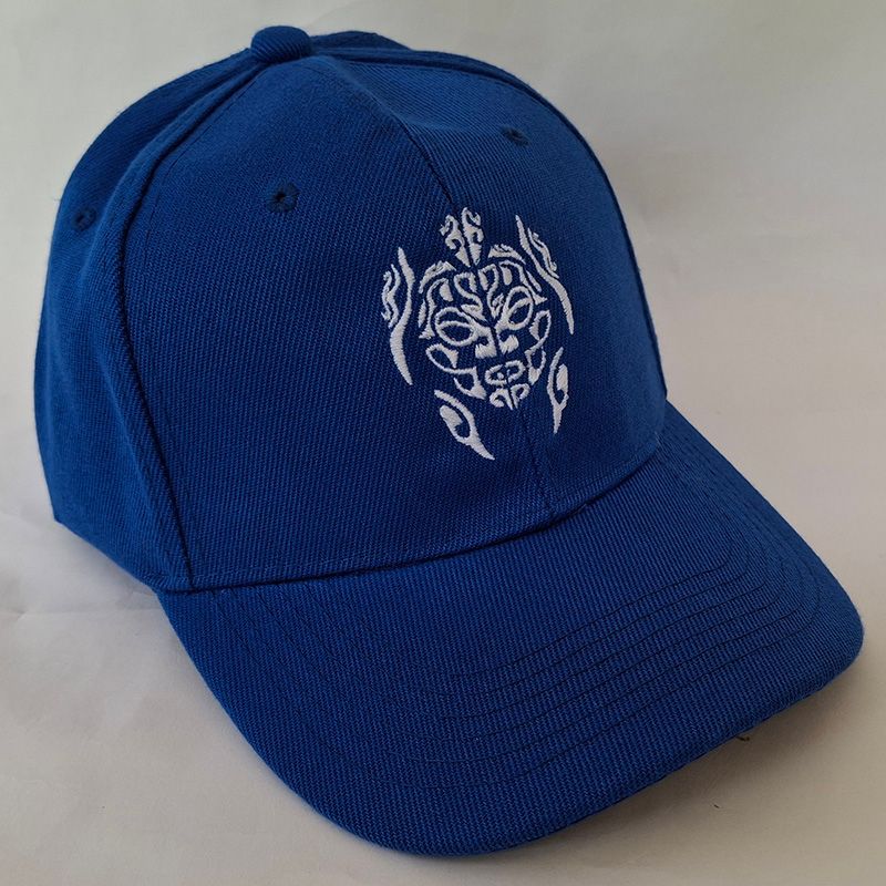 Tiki Turtle Embroidered Baseball Cap