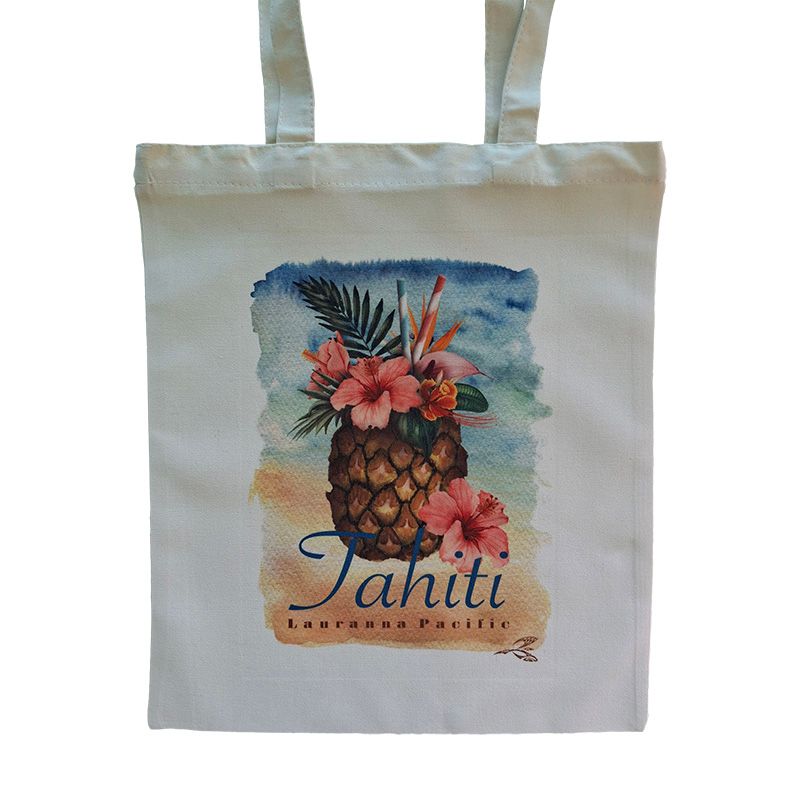 Canvas Tote Bag - Pineapple