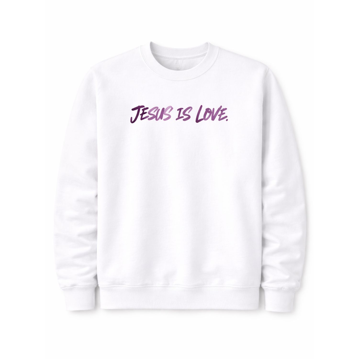 JESUS IS LOVE CREW NECK