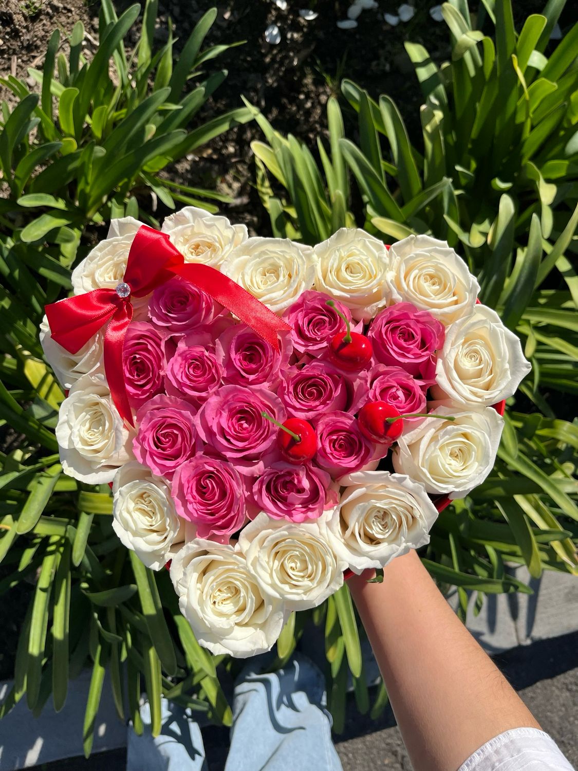 Heart Rose Box