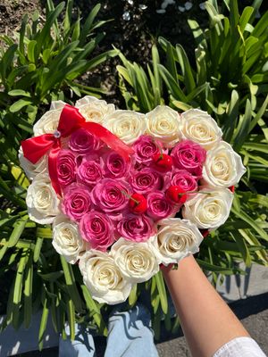 Heart Rose Box
