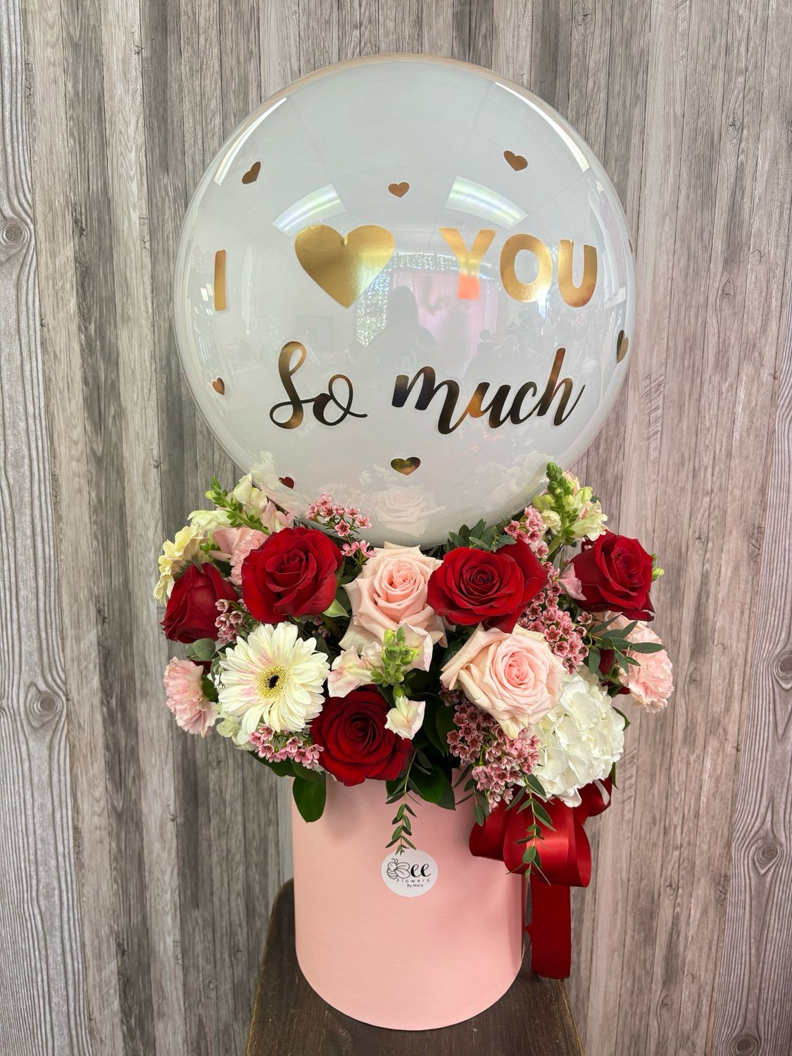 Valentine’s Balloon Arrangement