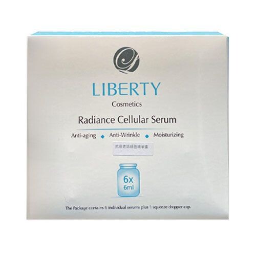 Liberty Cosmetics 抗衰老活細胞精華素  Radiance Cellular Serum - 6ml x 6