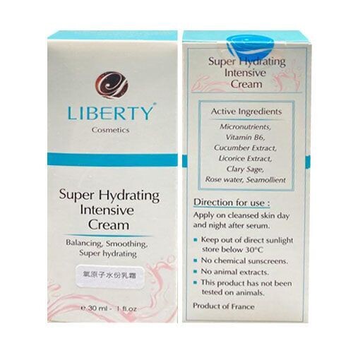 Liberty Cosmetics 氧原子水份乳霜 Super Hydrating Intensive Cream 30ML