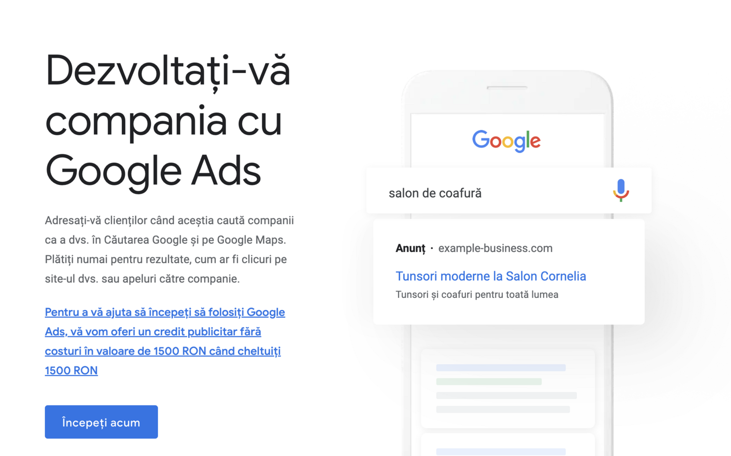 Pachet Publicitate Google Ads Strategic: