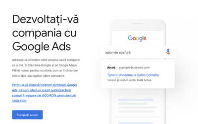 Pachet Publicitate Google Ads Strategic: