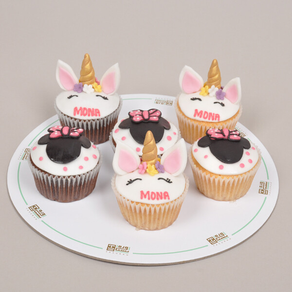 Mini Mouse and Unicorn Cupcakes