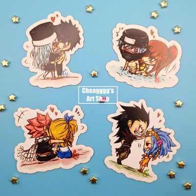 FT Chibi Couple Magnet Collection