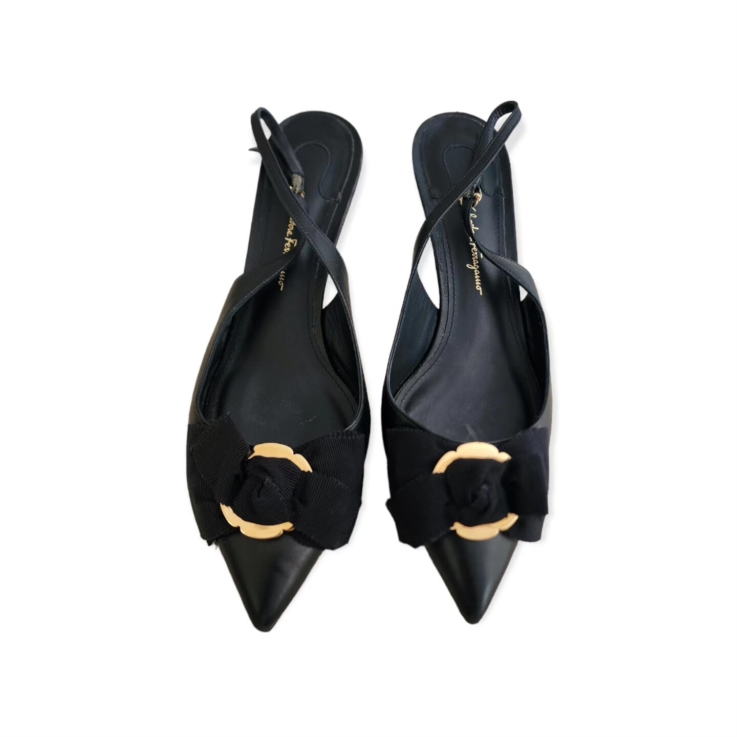 Ferragamo Kitten Heels