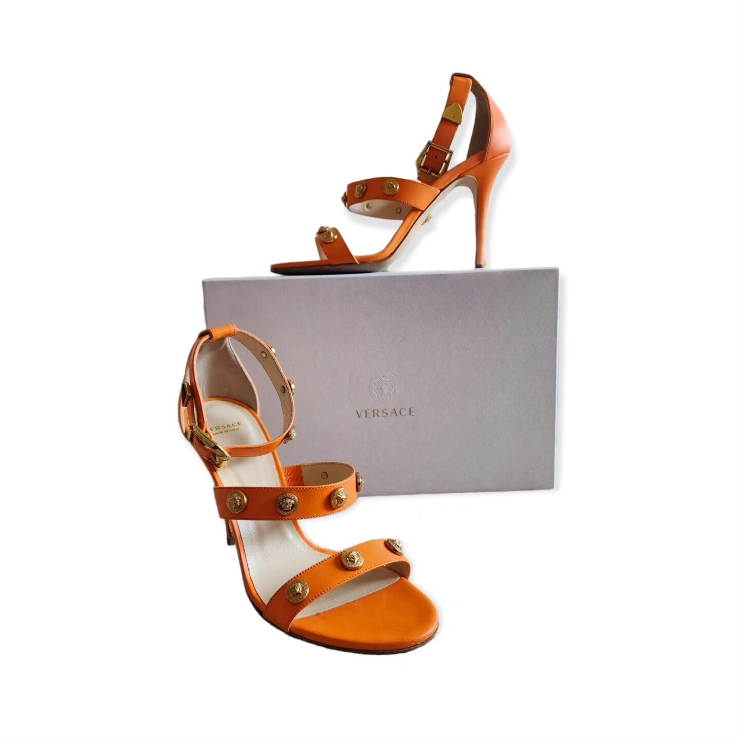 Versace Medusa Head Heels