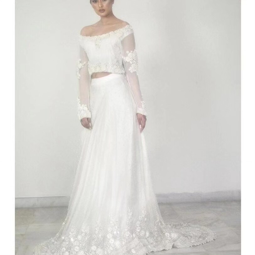 BnS Couture White Bridal Outfit