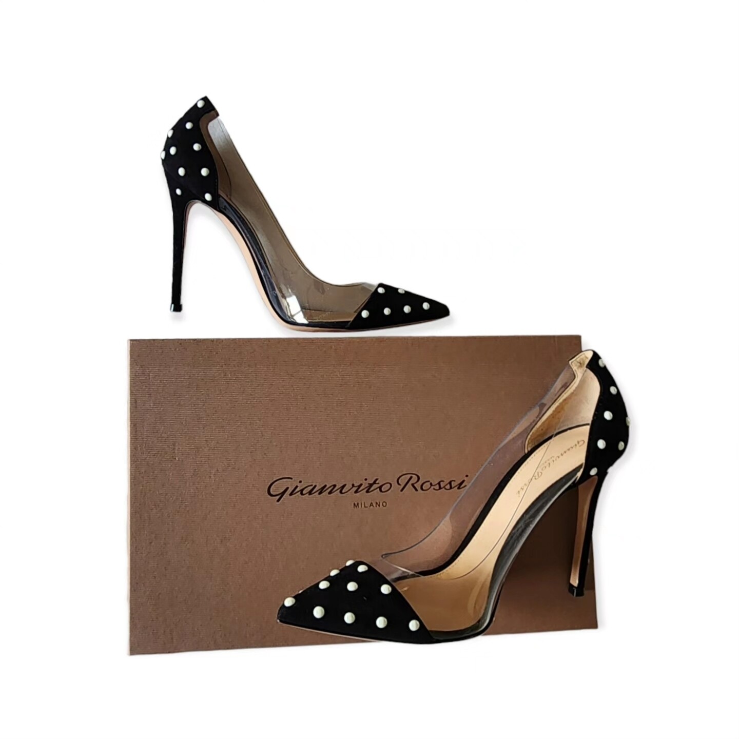 Gianvitto Rossi Plexi Heels