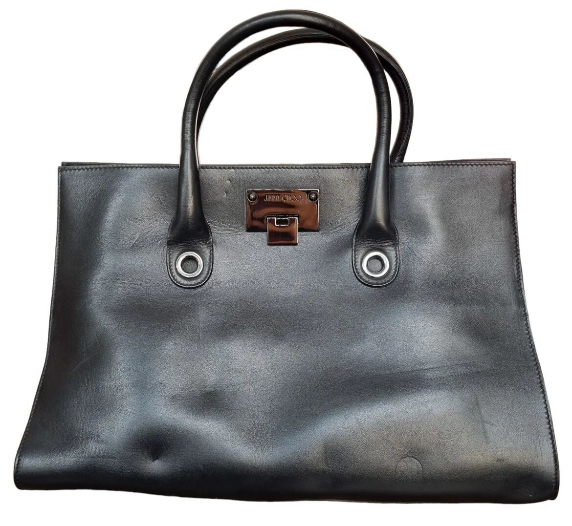 Jimmy Choo Leather Tote Bag