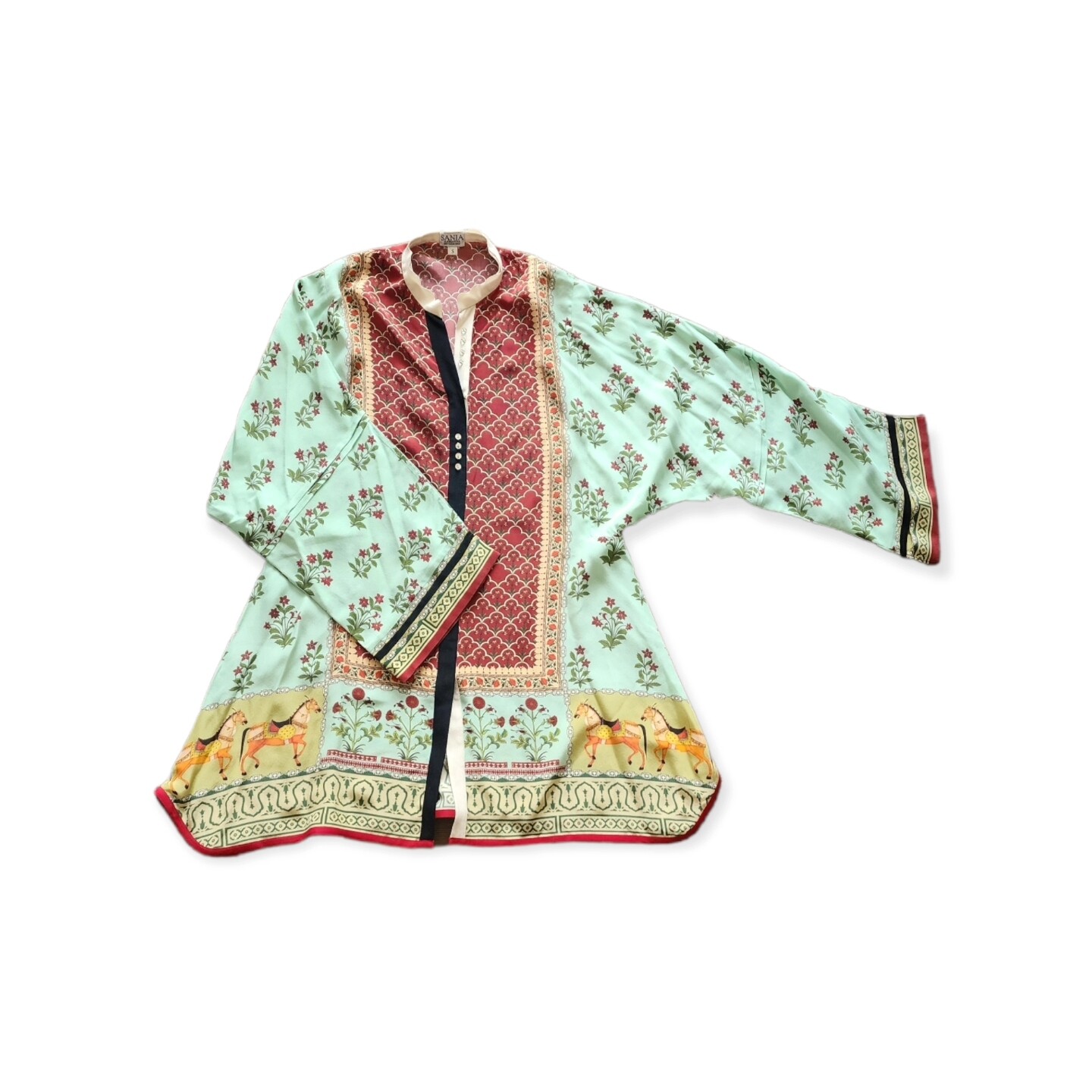 Sania Maskatiya Silk Top
