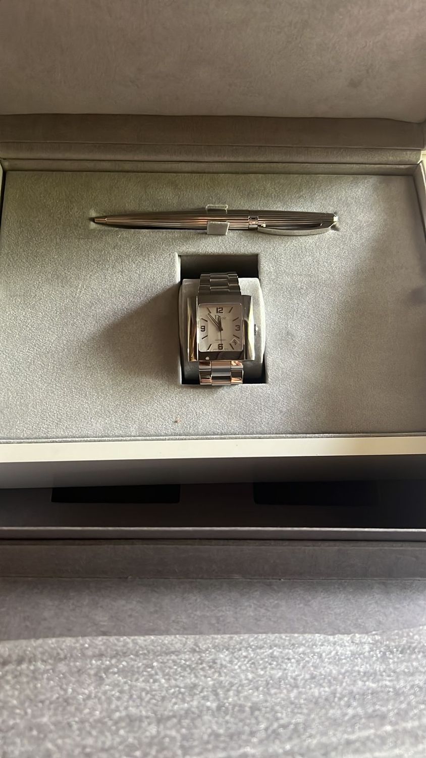 Dior Mens Watch And Pen Set