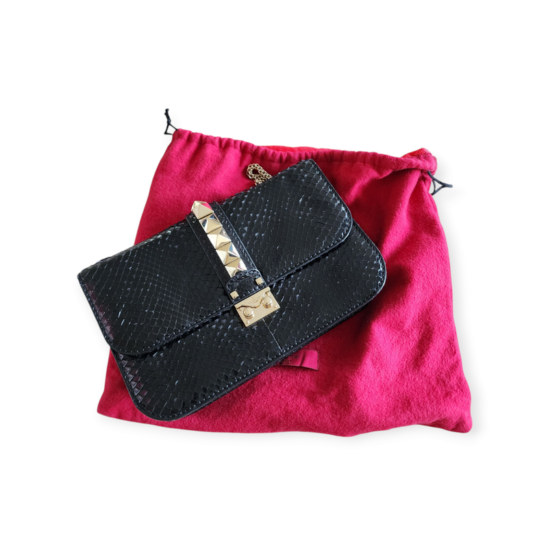 Valentino Python Skin Bag