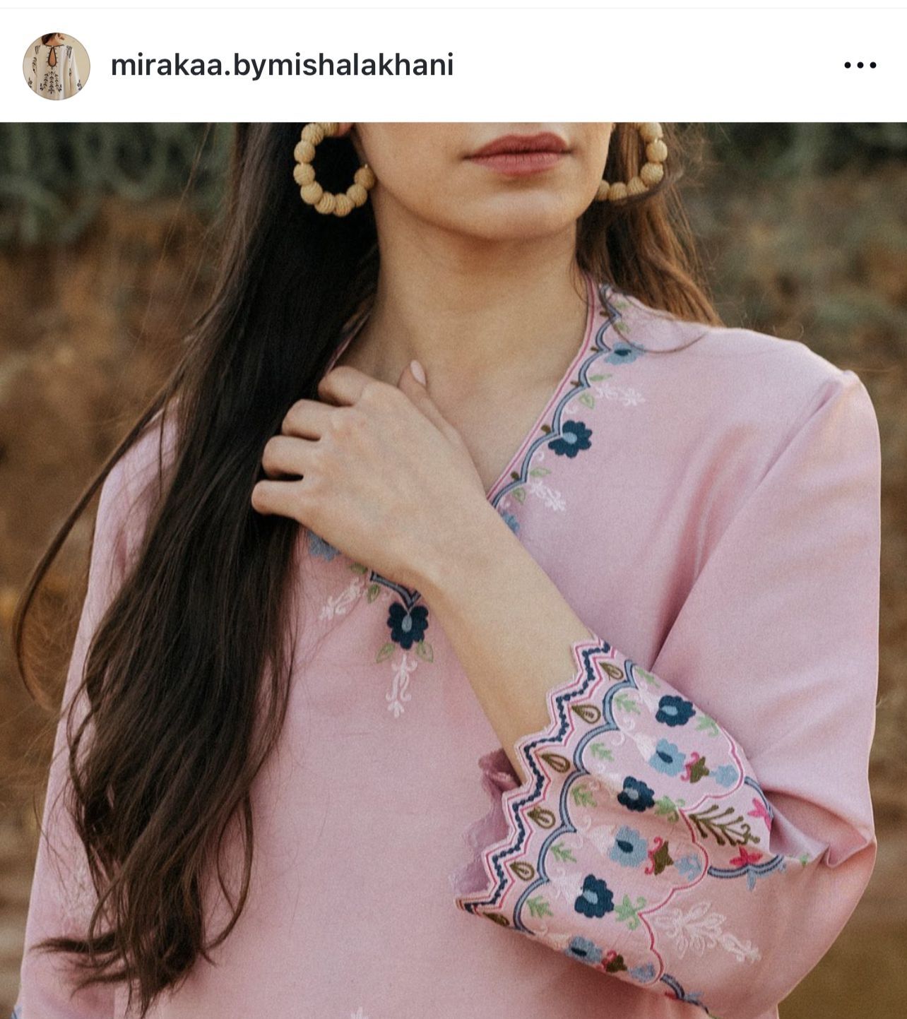 Misha Lakhani Raw Silk Shirt