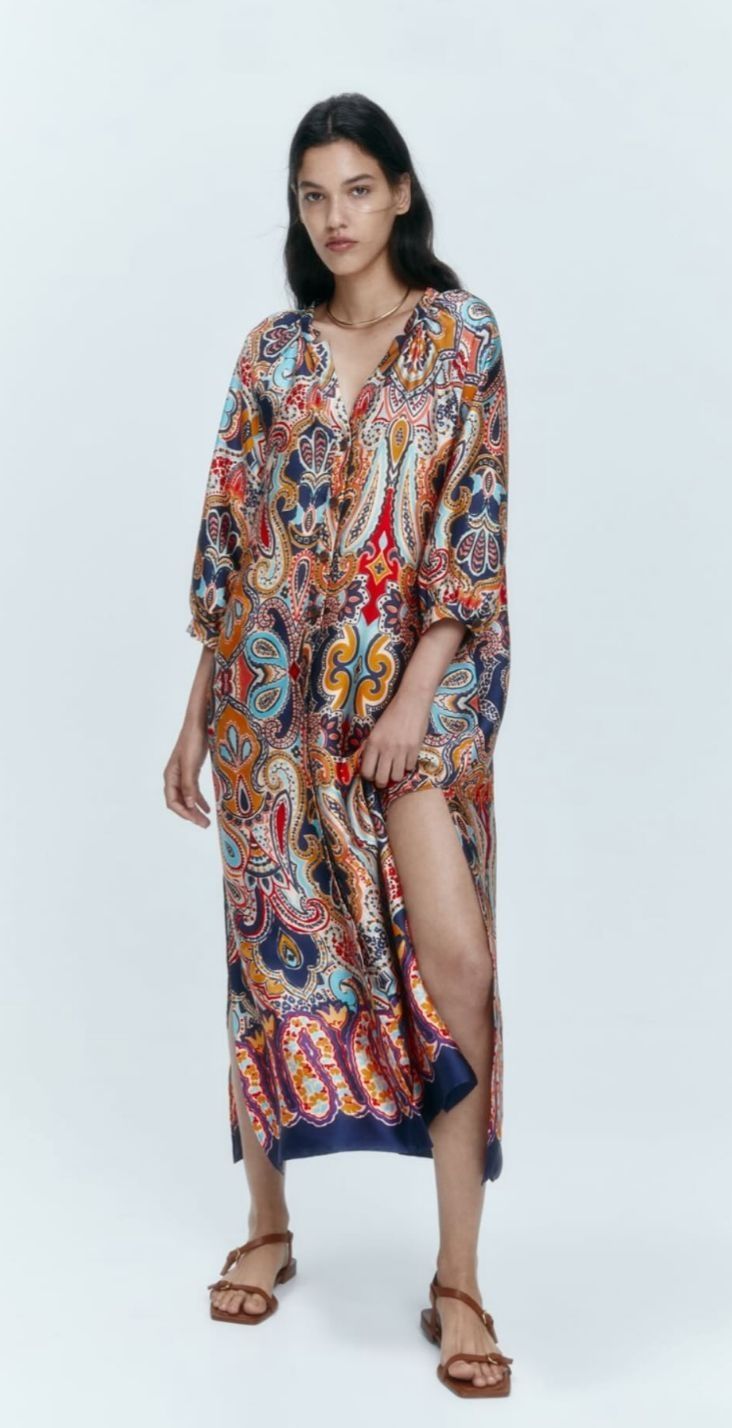 Zara Satin Dress