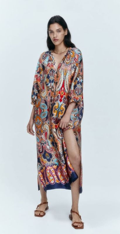 Zara Satin Dress