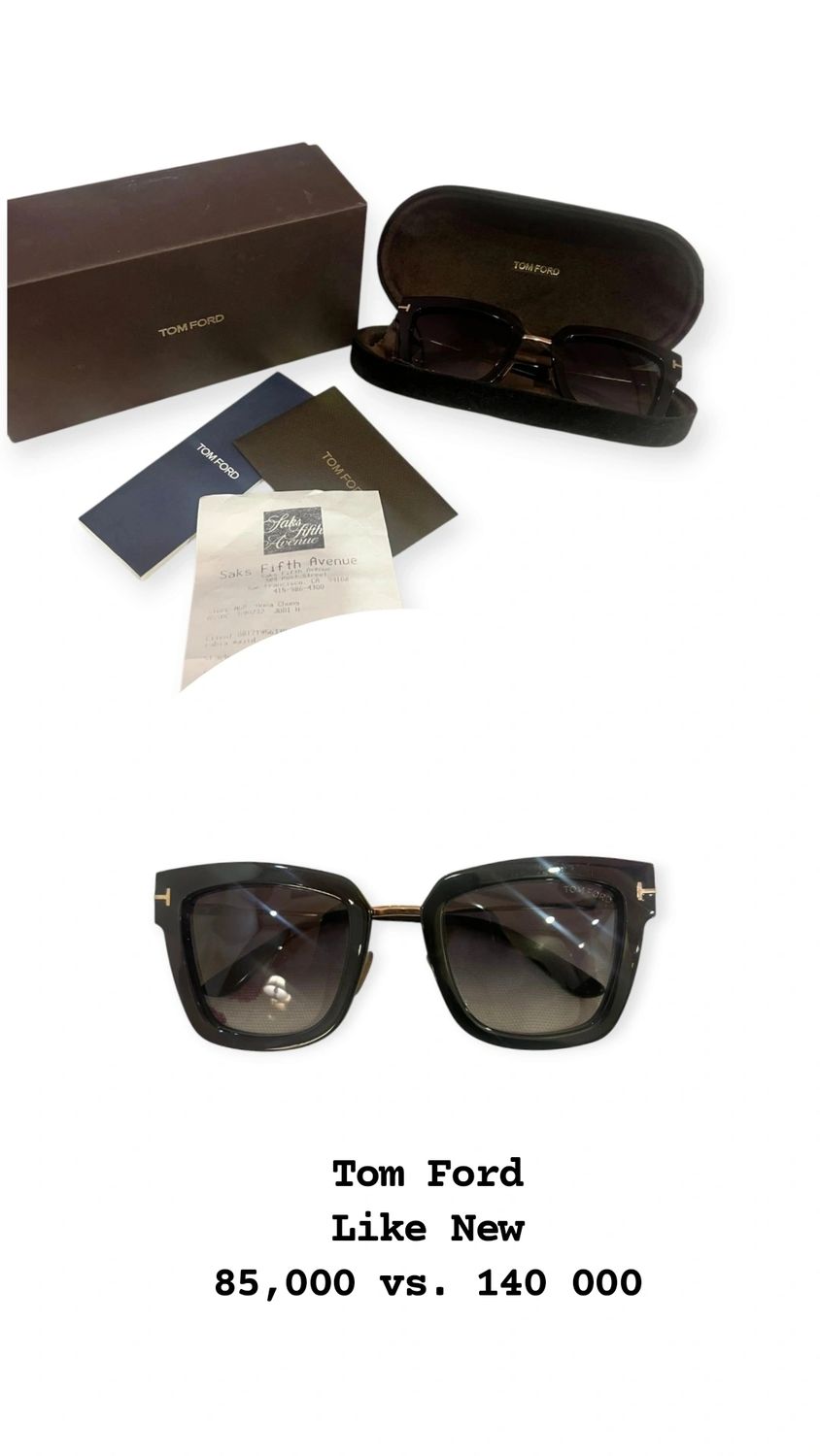 Tom Ford Sunglasses