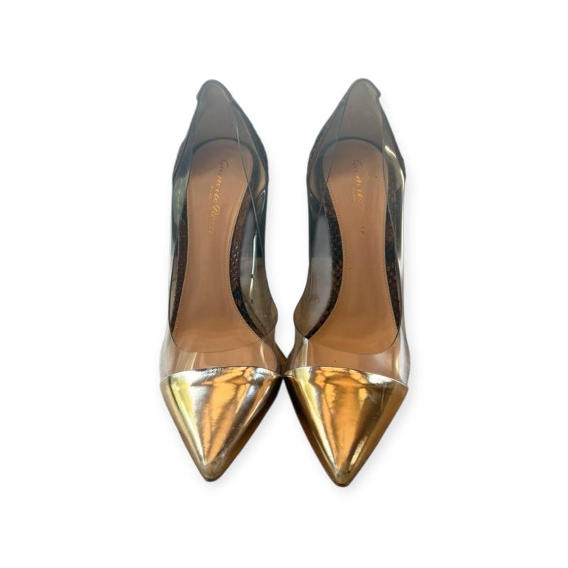 Gianvito Rossi Plexi Heels