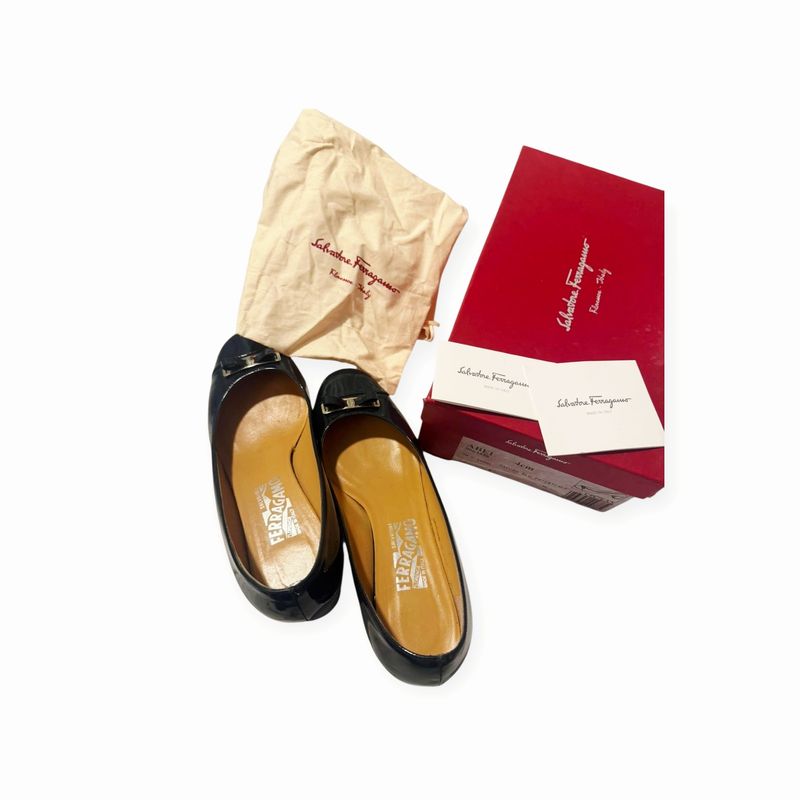 Ferragamo Block Heels
