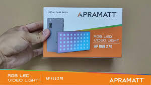 APRAMATT RGB LED Video Light 270W AP RGB 270