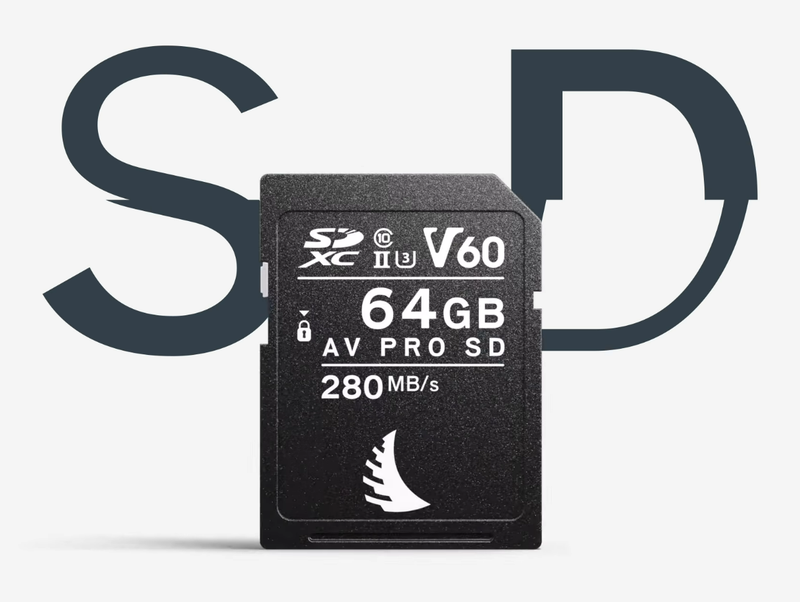 Angelbird Memory Card 64GB AV PRO SD SDXC UHS-II V60 MK2 AVP064SDMK2V60