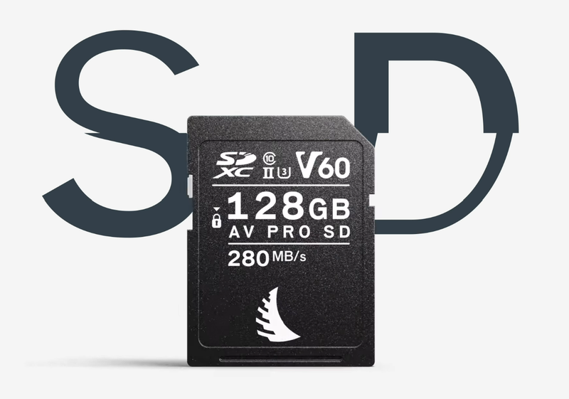 Angelbird Memory Card 128GB AV PRO SD SDXC UHS-II V60 MK2 AVP128SDMK2V60