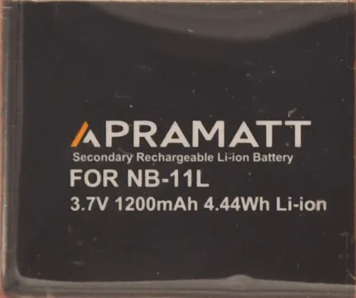 APRAMATT Lithium-ion Battery 3.7V 1200mAh for Canon NB-11L