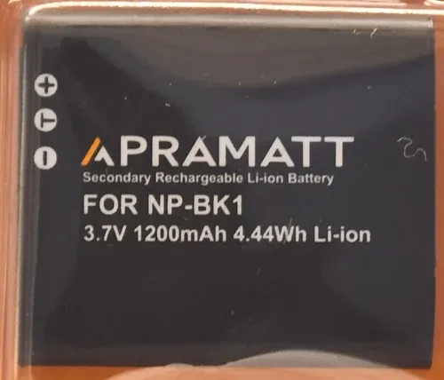 APRAMATT Lithium-ion Battery 3.7V 1200mAh for Sony NP-BK1