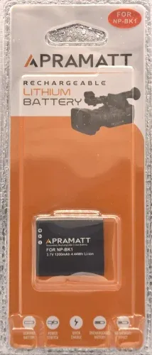 APRAMATT Lithium-ion Battery 3.7V 1200mAh for Sony NP-BK1