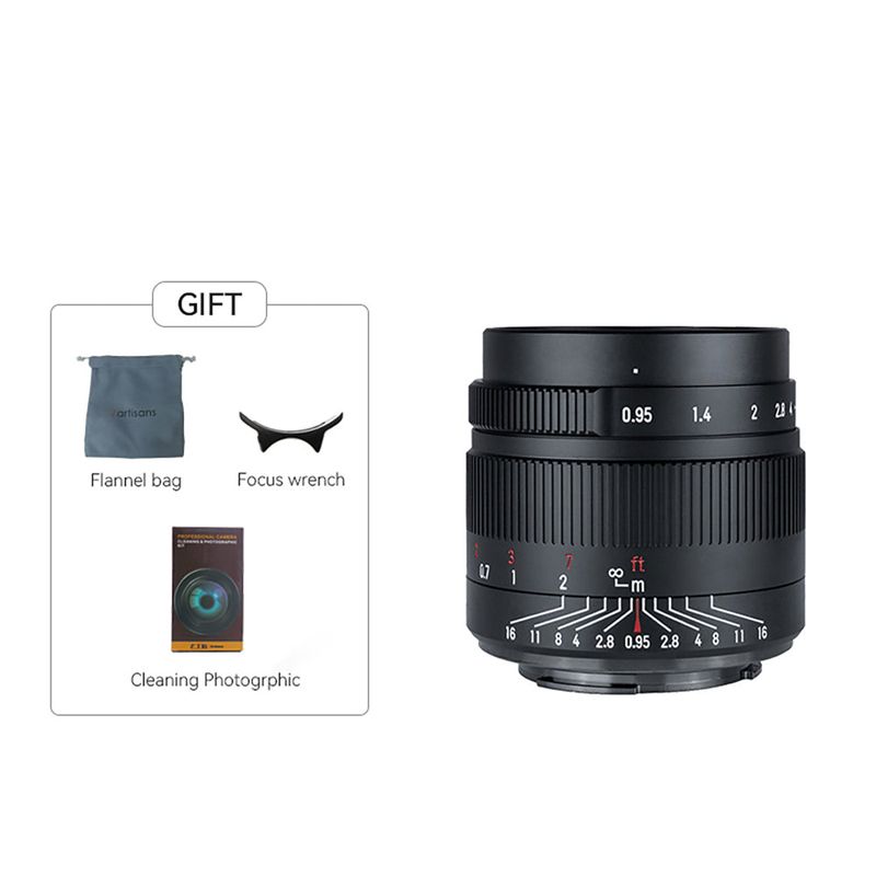 7artisans Photoelectric Ultra-Thin Wide-Angle Prime Lens 35mm f/0.95 APS-C X-mount A003B-X