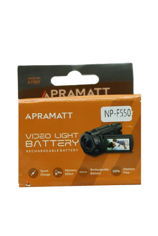 APRAMATT Lithium-ion Battery 7.4V 3600mAh for Sony NP-F550T