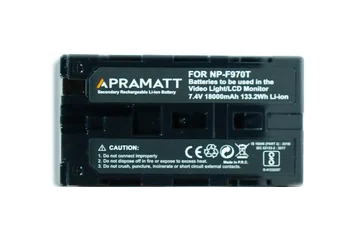 APRAMATT Lithium-ion Battery 7.4V 10800mAh for Sony NP-F970T
