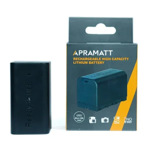 APRAMATT Lithium-ion Battery 7.4V 14000mAh with USB for Sony NP-F770T
