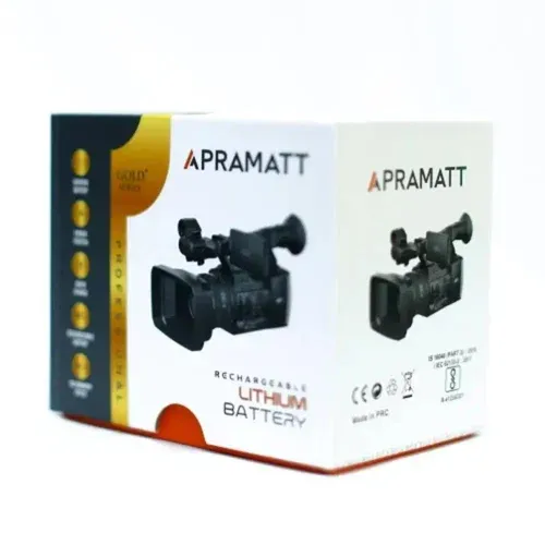 APRAMATT Lithium-ion Gold Battery 7.4V 4000mAh for Canon LP-E6