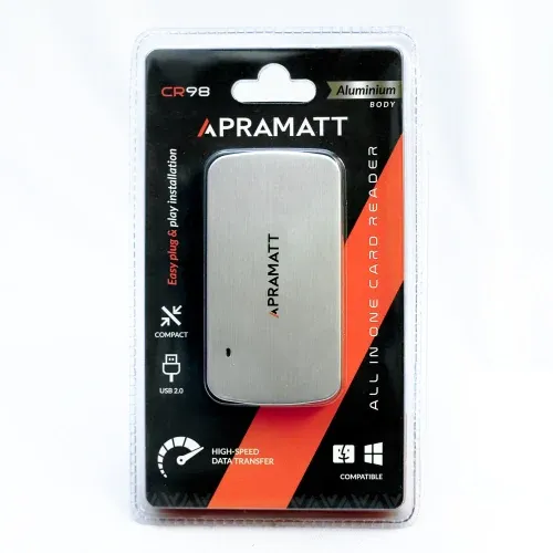 APRAMATT All-in-One Universal Card Reader USB 2.0 CR98
